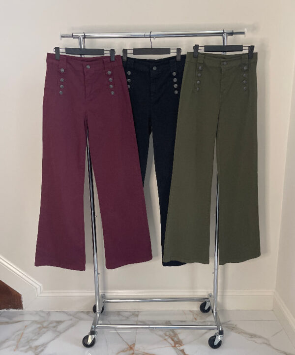 Stylish autumn cotton pants